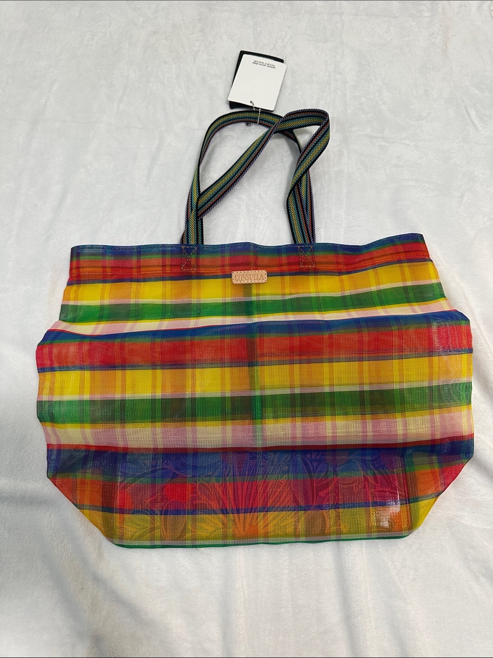 🚗 NWT Consuela Mesh Beach Bag Tote